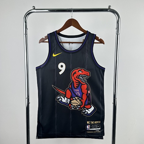 Toronto Raptors #9 City Edition 25 Season Basketball Jersey