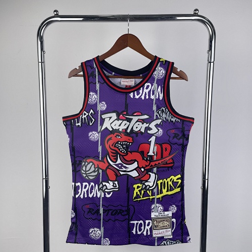 Toronto Raptors #1 Retro Edition 99 Season Basketball Jersey