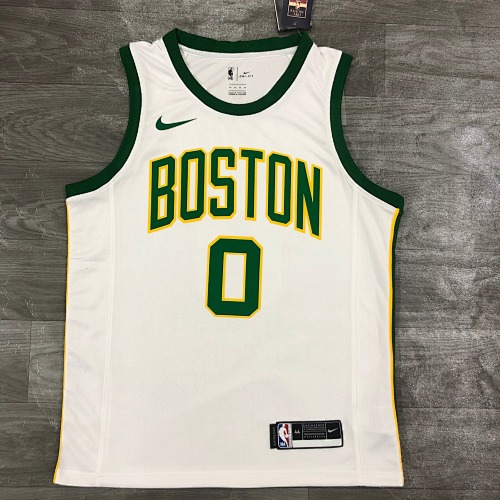Boston Celtics Jayson Tatum #0 Limited Edition White 19 Season Basketball Jersey