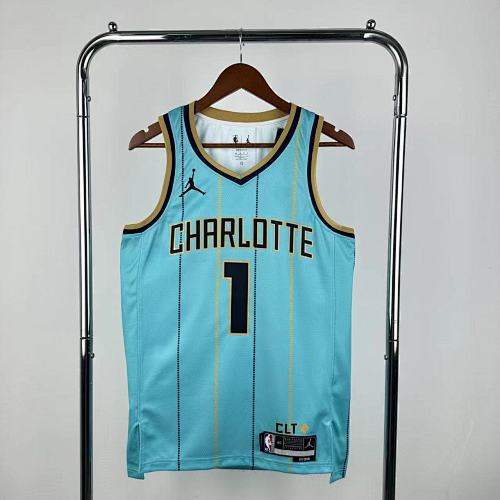 Charlotte Hornets LaMelo Ball #1 City Edition 25 Season Basketball Jersey