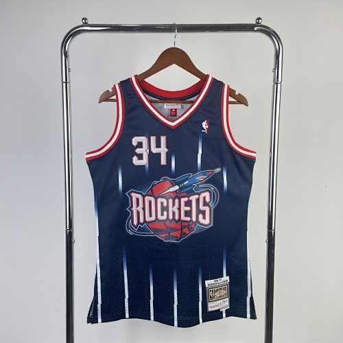Houston Rockets #34 Retro Edition 97 Season Basketball Jersey