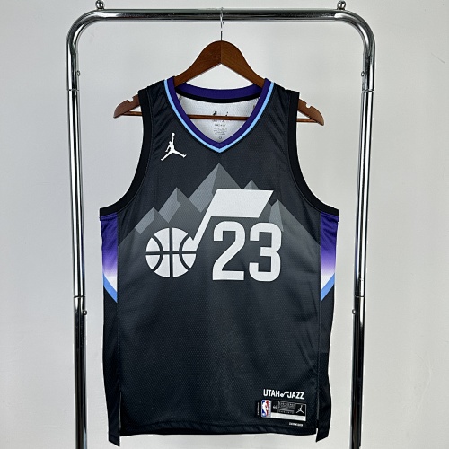 Utah Jazz #23 Jumpman 26 Season Basketball Jersey