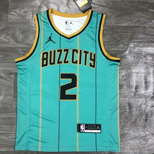 Charlotte Hornets #2 City Edition 21 Season Basketball Jersey