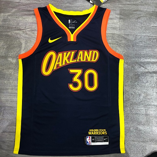 Golden State Warriors Stephen Curry #30 City Edition 21 Season Basketball Jersey