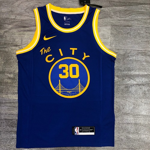 Golden State Warriors Stephen Curry #30 21 Season Basketball Jersey