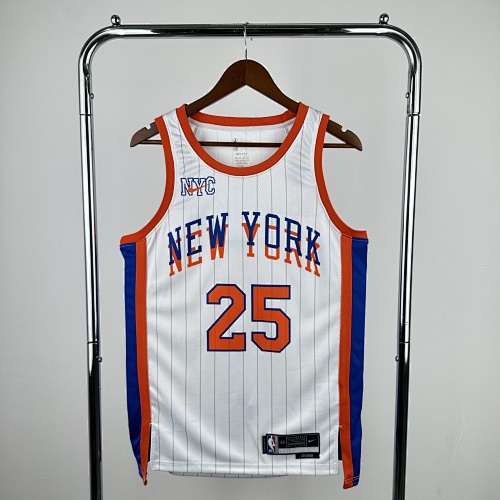 New York Knicks #25 City Edition 25 Season Basketball Jersey