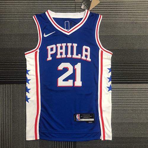 Philadelphia 76ers Joel Embiid #21 Basketball Jersey