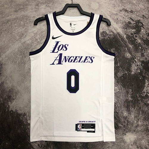 Los Angeles Lakers #0 City Edition 23 Season Basketball Jersey