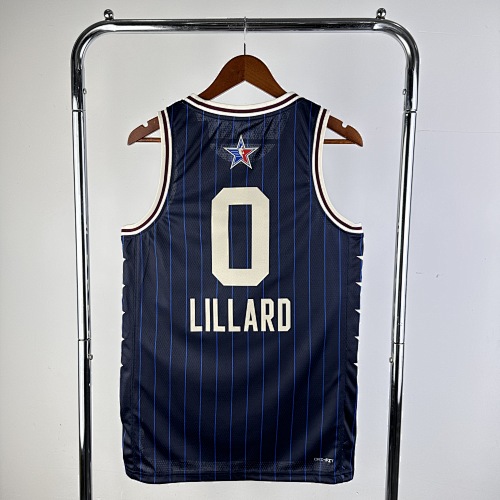 Damian Lillard #0 All-Star 24 Season Basketball Jersey