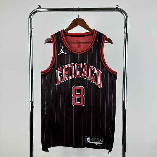 Chicago Bulls #8 Limited Edition Jumpman 26 Season Basketball Jersey