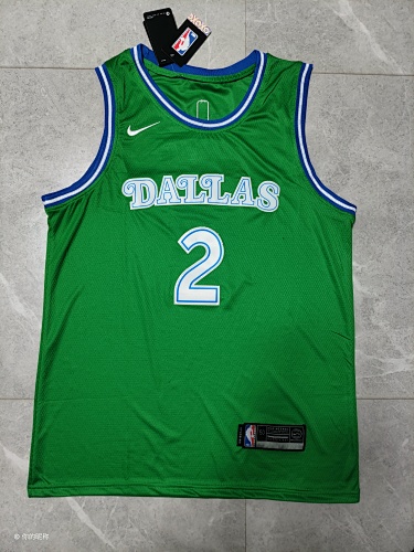 Dallas Mavericks Kyrie Irving Green 23 Season Basketball Jersey