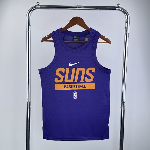 Phoenix Suns Player Edition Training Purple 23 Season Training Tank Top
