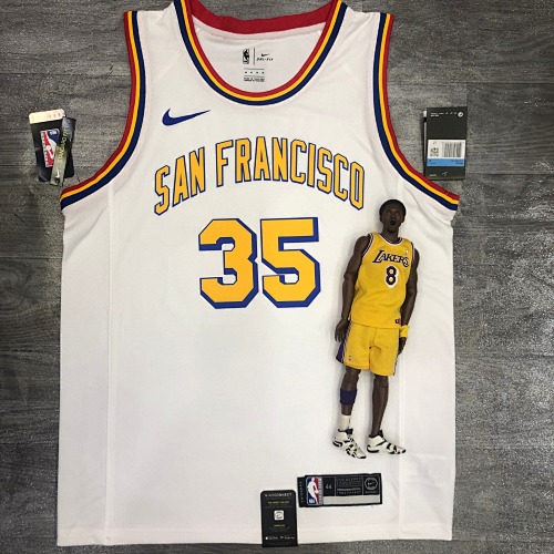 Golden State Warriors Kevin Durant #35 Basketball Jersey