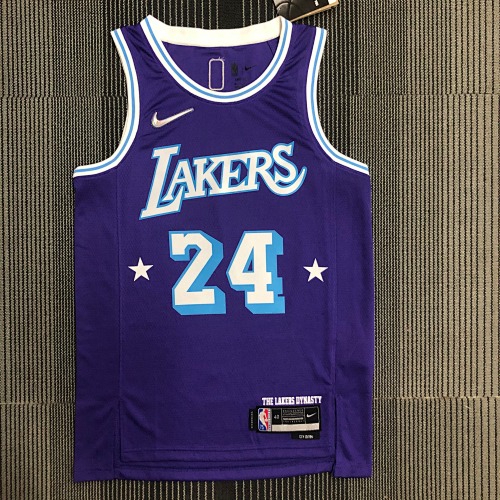 Los Angeles Lakers #24 City Edition 22 Season Basketball Jersey