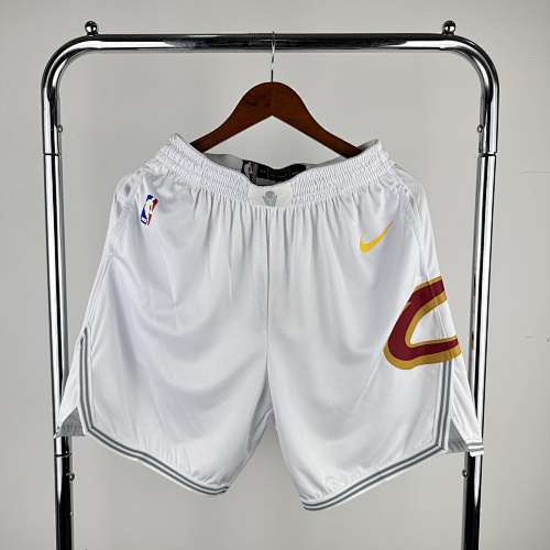 Cleveland Cavaliers Home White 23 Season Shorts