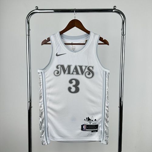 Dallas Mavericks #3 City Edition 25 Season Basketball Jersey