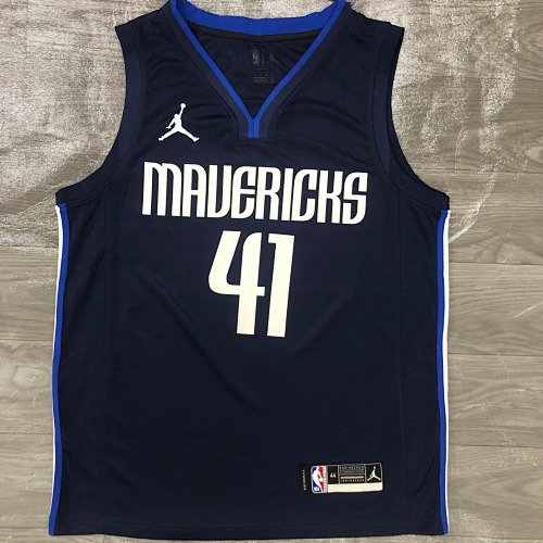 Dallas Mavericks #41 Limited Edition 21 Season Basketball Jersey