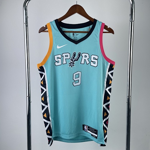 San Antonio Spurs #9 City Edition 23 Season Basketball Jersey