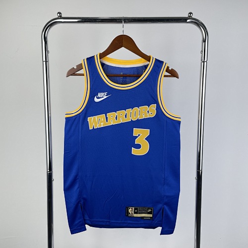 Golden State Warriors Chris Paul #3 Retro Edition 23 Season Basketball Jersey