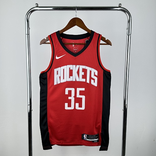 Houston Rockets Kevin Durant #35 Red 23 Season Basketball Jersey