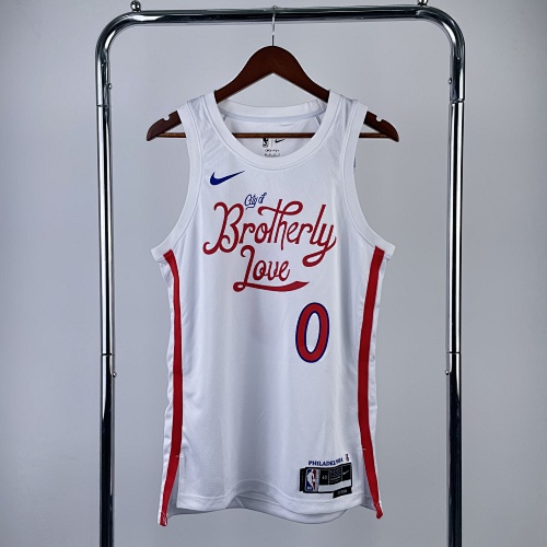 Philadelphia 76ers Tyrese Maxey #0 City Edition 23 Season Basketball Jersey