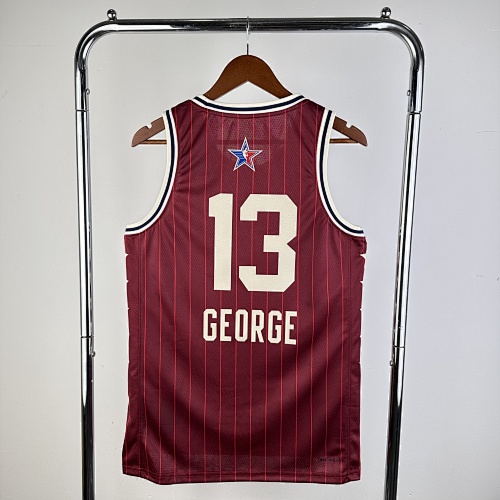 #13 All-Star Red 24 Season Basketball Jersey