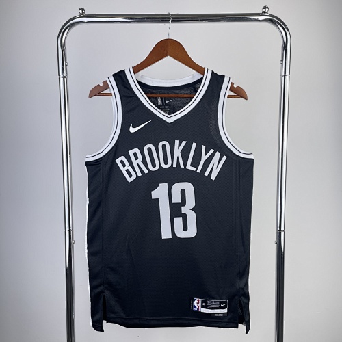 Brooklyn Nets James Harden #13 Black 23 Season Basketball Jersey