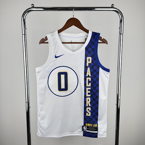 Indiana Pacers Tyrese Haliburton #0 City Edition 20 Season Basketball Jersey