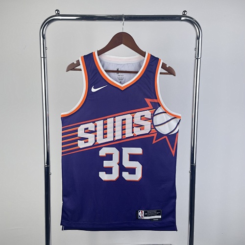 Phoenix Suns Kevin Durant #35 Away Purple 24 Season Basketball Jersey