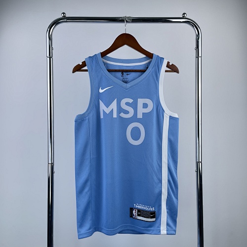 Minnesota Timberwolves #0 Basketball Jersey