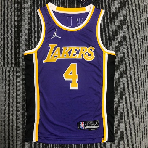 Los Angeles Lakers #4 Limited Edition Jumpman Basketball Jersey