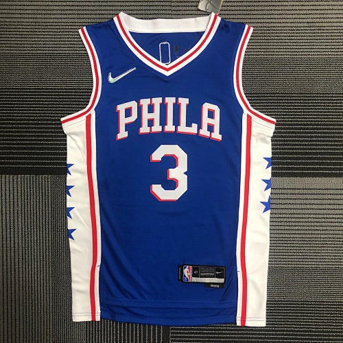 Philadelphia 76ers Allen Iverson #3 Basketball Jersey