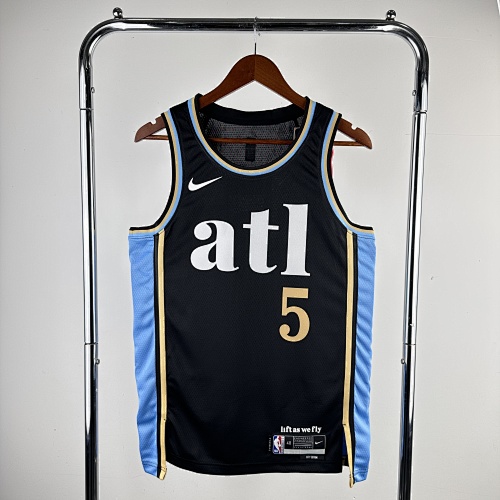 Atlanta Hawks Dejounte Murray #5 City Edition 24 Season Basketball Jersey