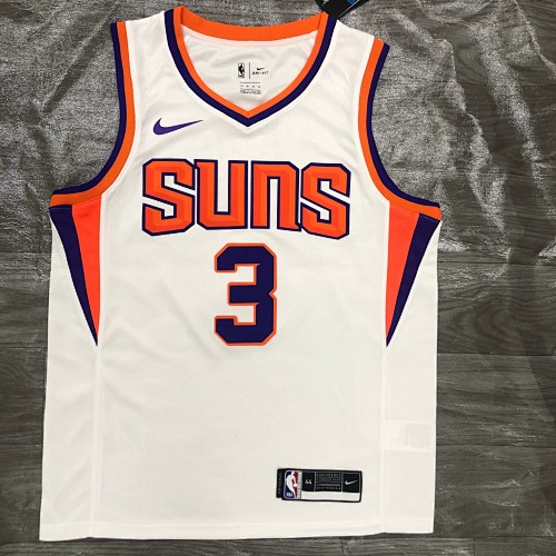 Phoenix Suns Chris Paul #3 White Basketball Jersey