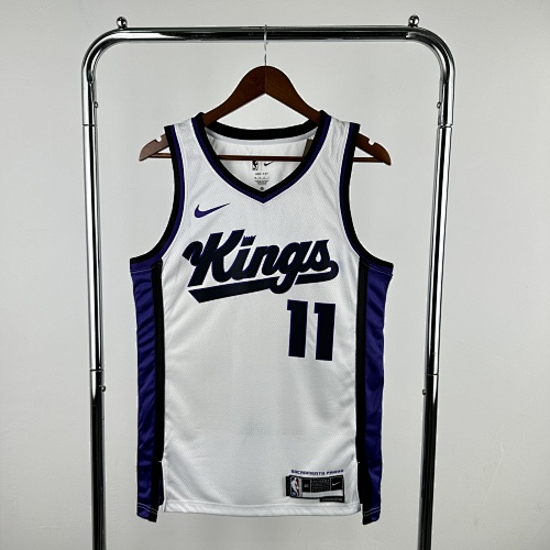 Sacramento Kings Domantas Sabonis #11 Home White 24 Season Basketball Jersey