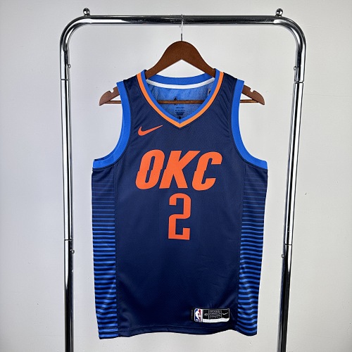 Oklahoma City Thunder Shai Gilgeous-Alexander #2 Basketball Jersey