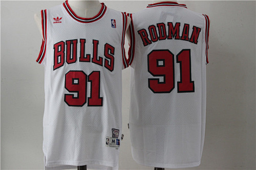 Chicago Bulls White Basketball Jersey