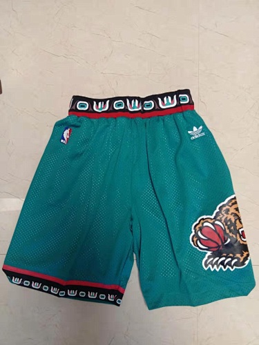 Memphis Grizzlies Retro Edition Green Shorts