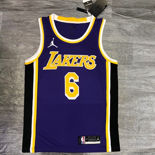 Los Angeles Lakers LeBron James #6 Limited Edition Jumpman Basketball Jersey