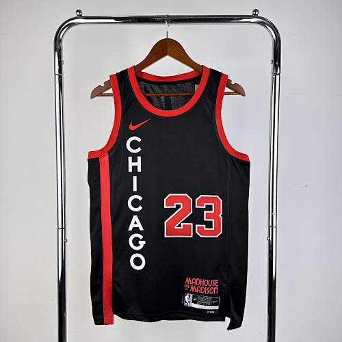 Chicago Bulls Michael Jordan #23 City Edition 24 Season Basketball Jersey