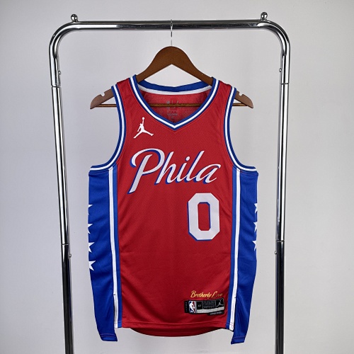 Philadelphia 76ers Tyrese Maxey #0 Limited Edition Jumpman 23 Season Basketball Jersey