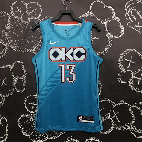 Oklahoma City Thunder #13 City Edition 19 Season Basketball Jersey