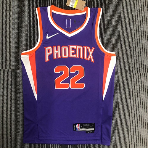 Phoenix Suns #22 Purple Basketball Jersey