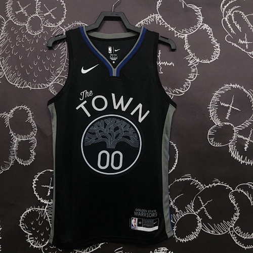 Golden State Warriors #0 Black Grey 20 Season Basketball Jersey