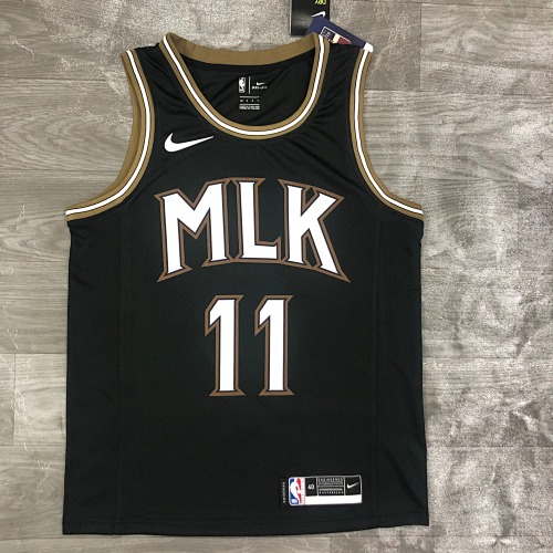 Atlanta Hawks #11 City Edition 21 Season Basketball Jersey