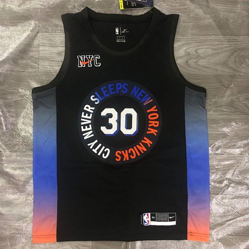New York Knicks #30 City Edition 21 Season Basketball Jersey