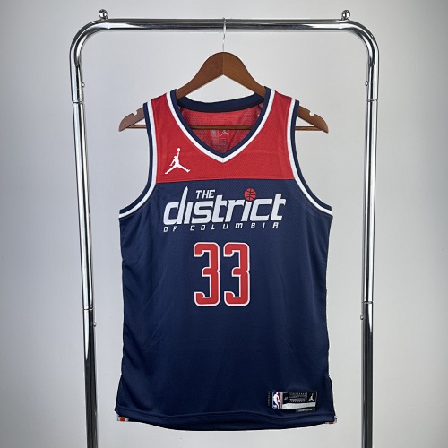 Washington Wizards #33 Limited Edition Jumpman 23 Season Basketball Jersey
