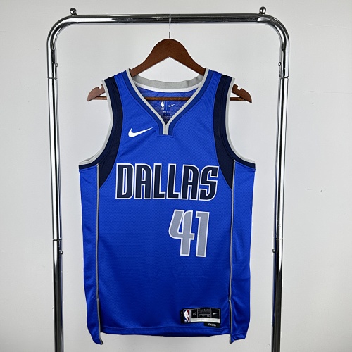 Dallas Mavericks #41 Away Basketball Jersey