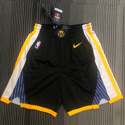 Golden State Warriors Black Shorts