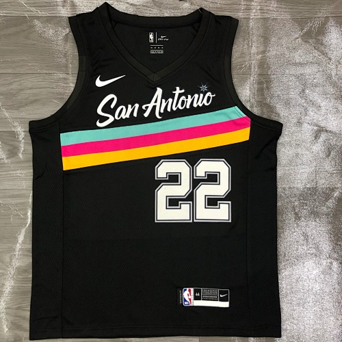 San Antonio Spurs #22 City Edition 21 Season Basketball Jersey